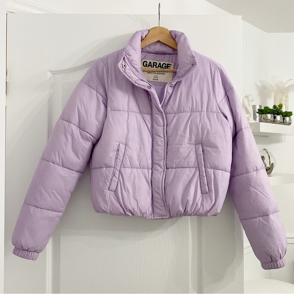 GARAGE | Mini puff jacket in lavender aura - Picture 6 of 9